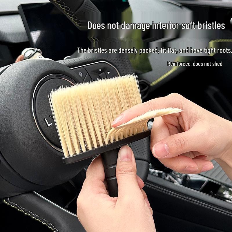 Car Interior Vent & Crevice Cleaning Brush Set