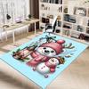 1PC polar bear snowman Extra Large Non Slip Floor carpet, Office, family, Studio   Large Area Rug Indoor Rugs, Bold Statement Piece