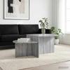 Coffee Table Grey Sonoma 100 x 50 x 40 cm Particleboard