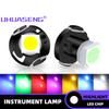 UHUASENG 6PCS T3 T4.2 T4.7 T4 Bulb Instrument Meter Led Dashboard Car Neo Wedge Switch Radio Warning Indicator Panel Lamp Lights License Plate Lights