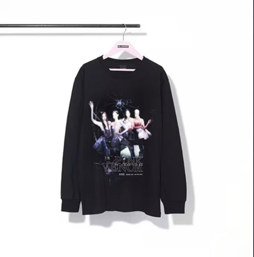 

[Б/У] Футболка с длинным рукавом BLACKPINK/L