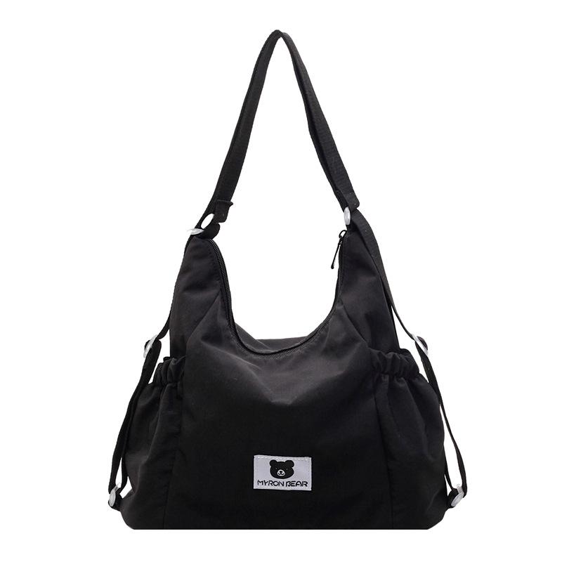 Nylon Lightweight Shoulder Bag Women's Commuter Multi-function Crossbody Bag