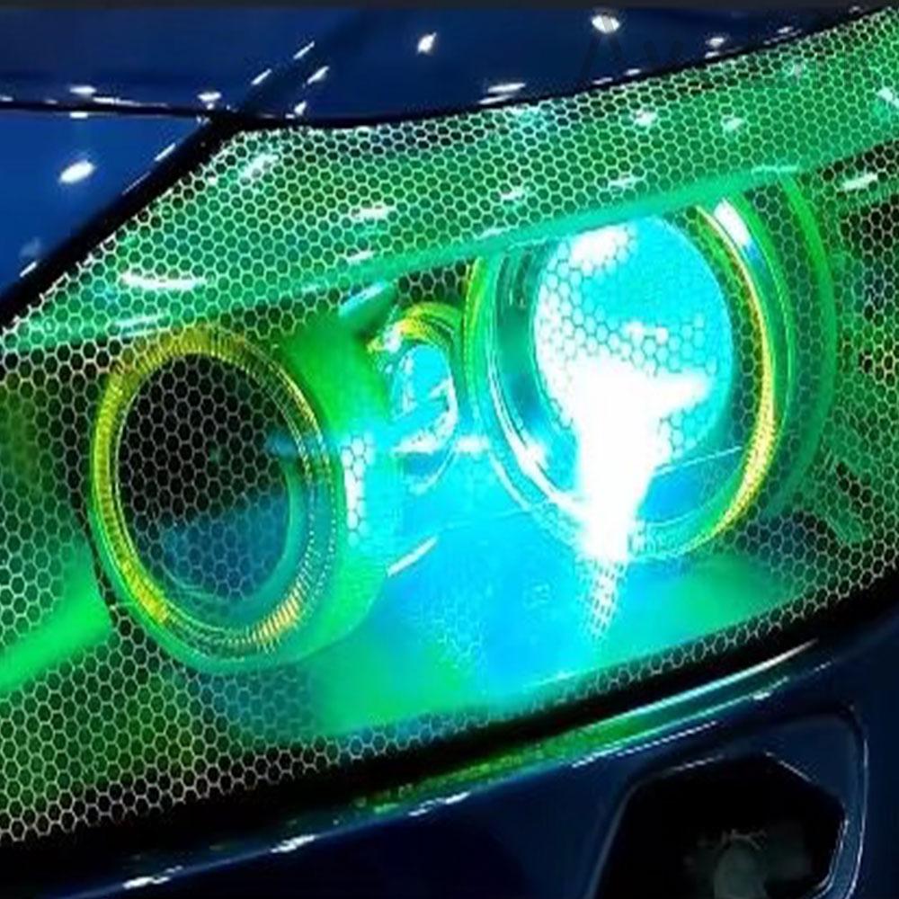 Autoscheinwerferfolie Schutz Grün Getönte Folie PVC-Material Farbwechselnde Vinylfolie Rücklichtaufkleber für Fahrzeugstyling