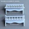 1Pcs Wall Mounted Storage Rack Scene Decoration 1: 12 Dollhouse Simulation Micro Model Miniature Building Model Accessories