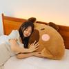 Ugly Cute Capybara Sofa Bedside Pillow Kapibara Throw Pillow Office Nap Pillow