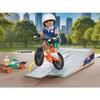 PLAYMOBIL 71798 Rider Avec Rampe, Skate Et BMX, My Life, Promo Pack, 17 Pièces, Dès 4ans