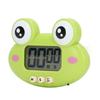 Cartoon Digitaler Timer ABS Tragbar Leicht Einfach zu Bedienen Niedlicher Cartoon-Timer für Küche Kochen Grüner Frosch