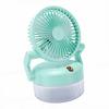 Desk Fan Air Humidifier 3 Gears 800ML Water Tank Desktop Cooling Fan and Humidifier with Ambient Light for Home Office