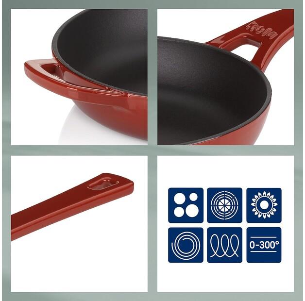 Kela Calido Red Frying Pan 28 Cm (11963-CN)