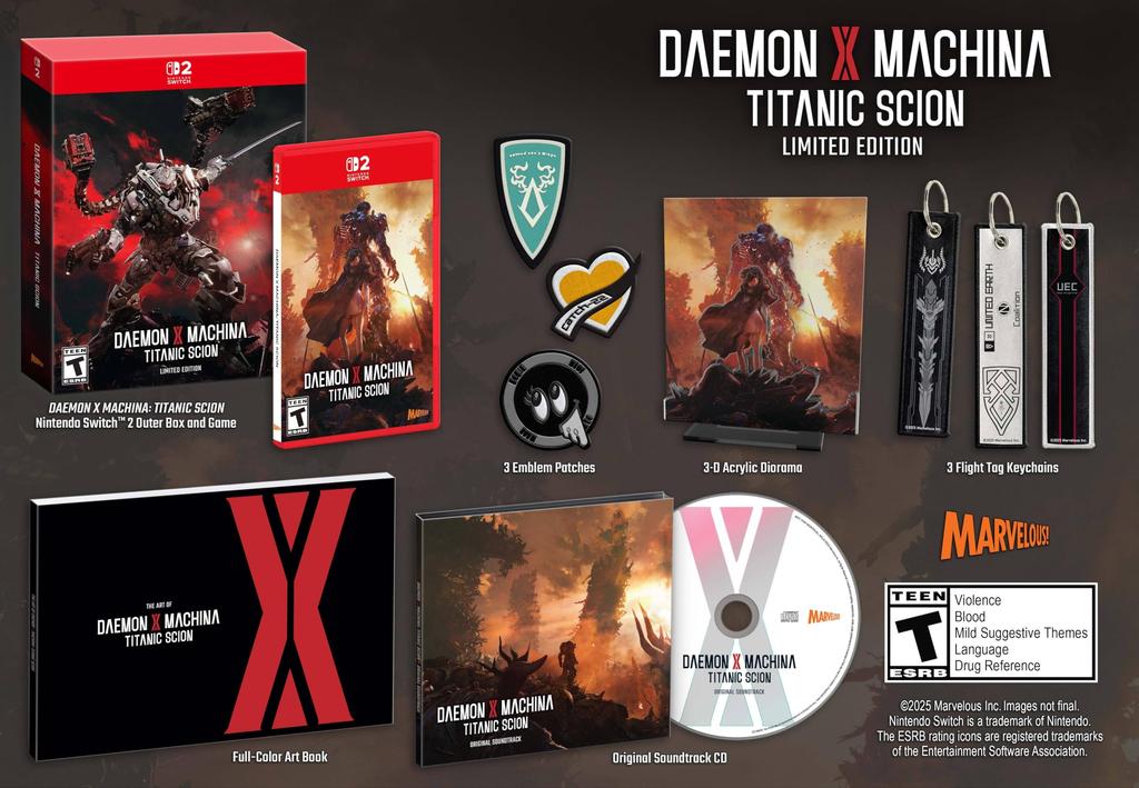 Daemon X Machina Titanic Scion Limited Edition (North American Version)