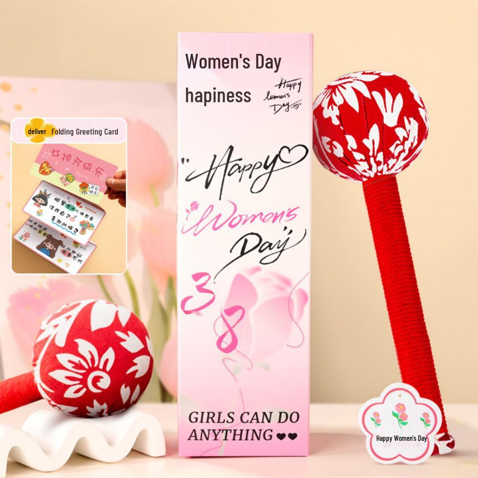 Women's Day Gift: Mugwort Massage Hammer for Girlfriend or Wife - Health & Back Massage Tool