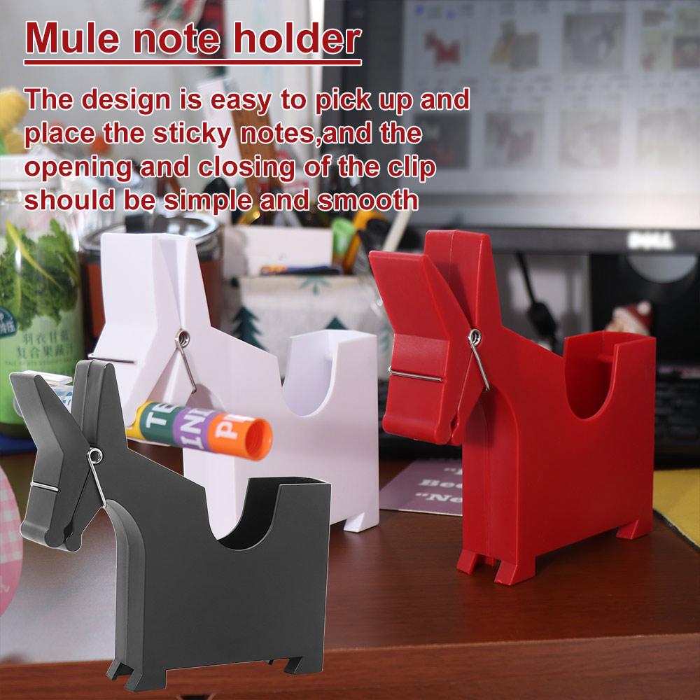 Desk Decor Mule Note Holde Storage Mule Desktop Holder Cute Desktop Memo Holder  Business Meeting