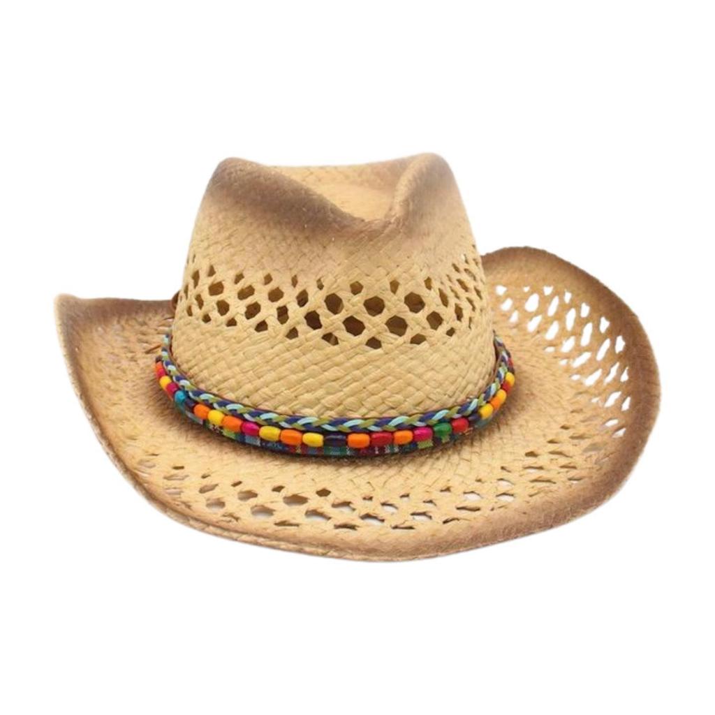 Hollow Windproof Sunscreen Breathable Ethnic Tourism Breathable Beach Straw Hat Spring And Summer Top Hat