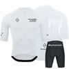 Mens Cycling Jersey Set Short Sleeve Road Bike Kit Quick Dry Riding Outfit