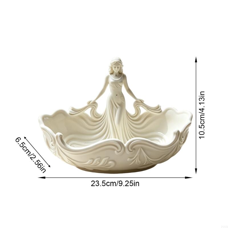 Elegant 3D Printed Jewelry Tray For Necklaces Earrings And Bracelets With Artistic Design