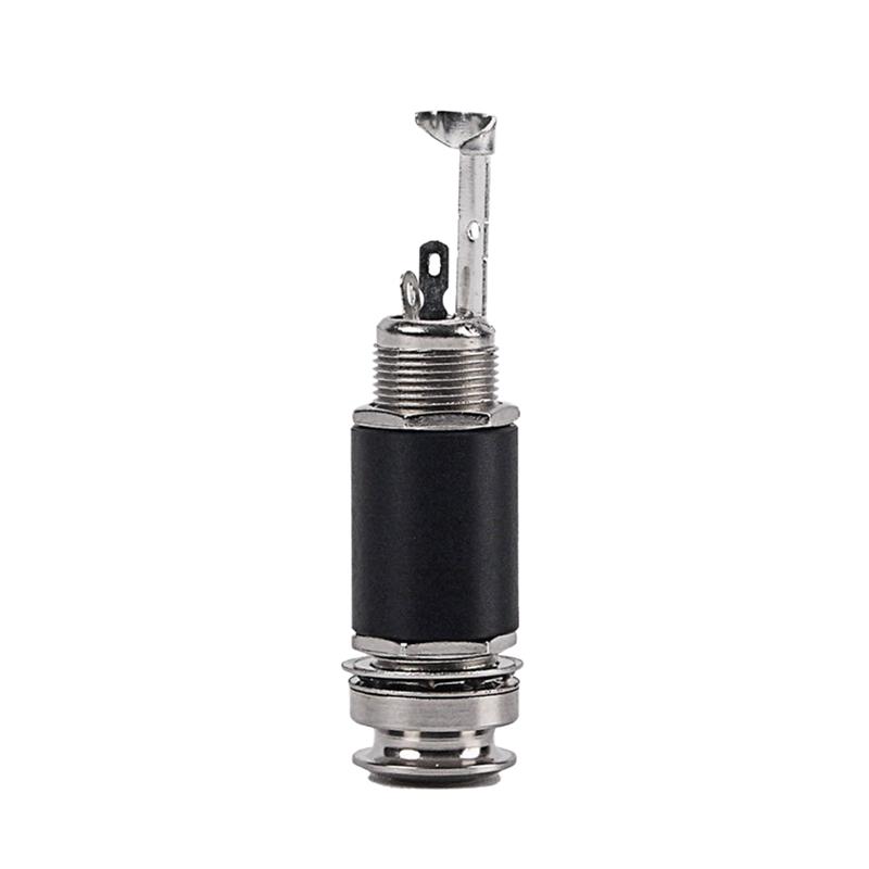 Guitar Jack Gold Electric Guitar Bass Output Jack Strap Button for Acoustic Electric Guitar