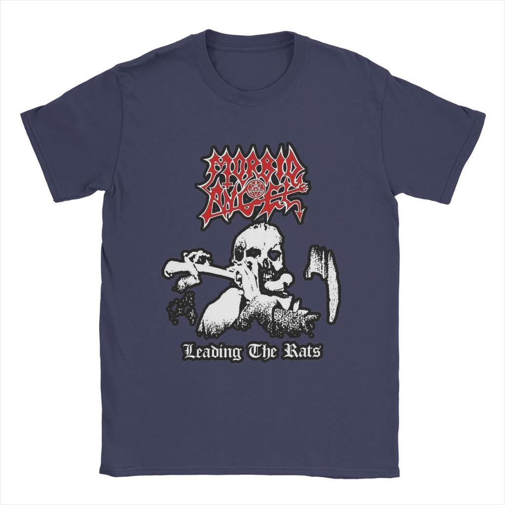 Morbid Angel T-Shirt for Men Band Novelty 100% Cotton Tee Shirt Crew Neck Short Sleeve T Shirt 4XL 5XL Clothes
