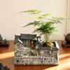 Micro Landscape Decoration Ornament Retro and Nostalgic House Ornament Home Living Room Bedroom Decoration Gift for Friends