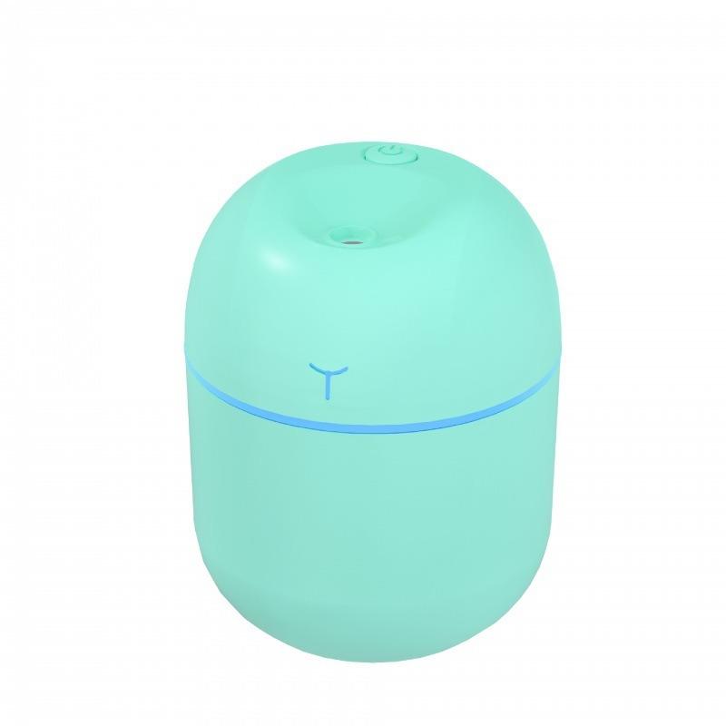 

250 мл USB Міні-зволожувач повітря Ароматичний дифузор ефірних олій для домашнього автомобіля Ультразвуковий без звуку дифузор туманогенератора зі світлодіодною кольоровою лампою