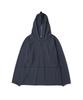 THE COLDEST MOMENT Tcm Stitch Cross Hooded Long Sleeve (Navy)