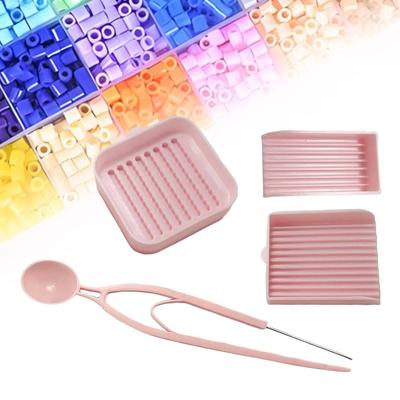 Edelstahl Bügelperlen Pickschale Set 2,6mm Bügelperlen Plastikperlen Bügelperlen Einzelnadel Pinzette Einzelnadel