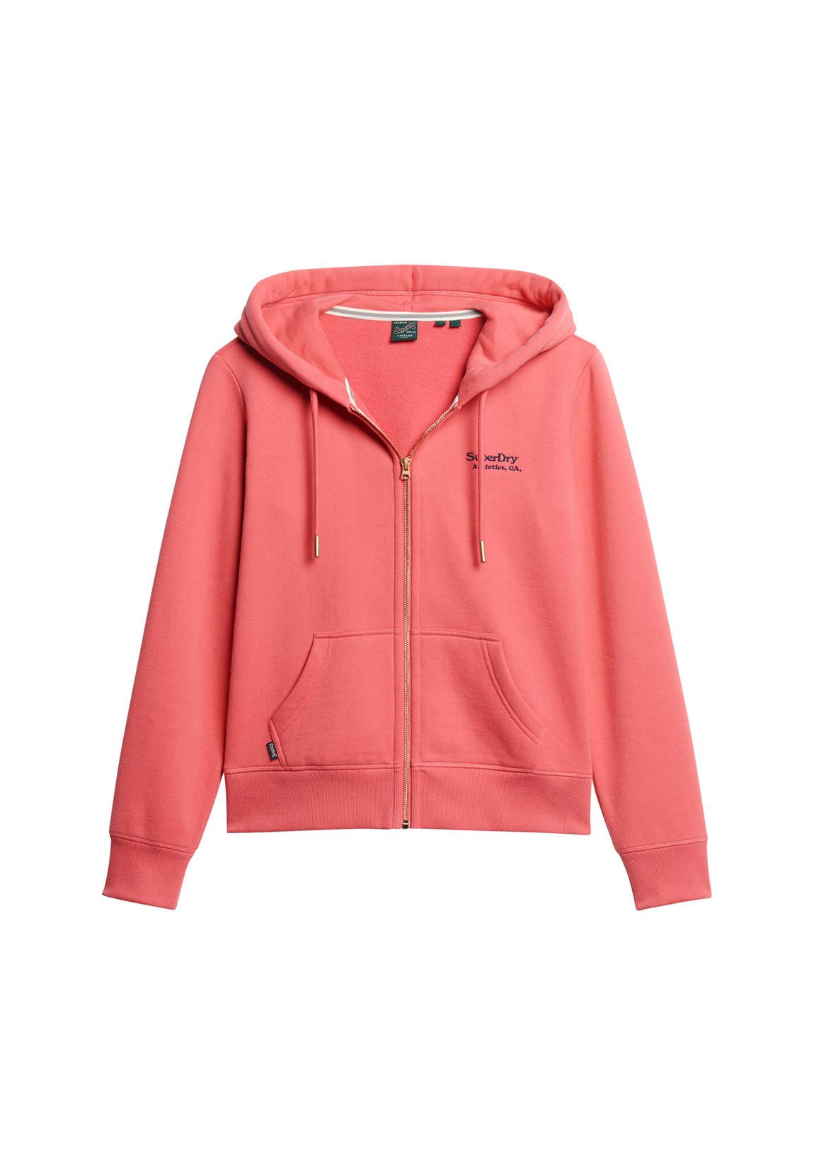 Superdry Damen Rosa -Kapuzenjacke Essential - Bild 2