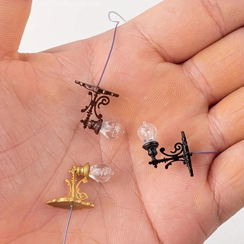 1Stk Modell Wandlampe Moos Mikro Landschaft Dekoration Lampe Architektonisches Sandtischmodell Wandlampe Material