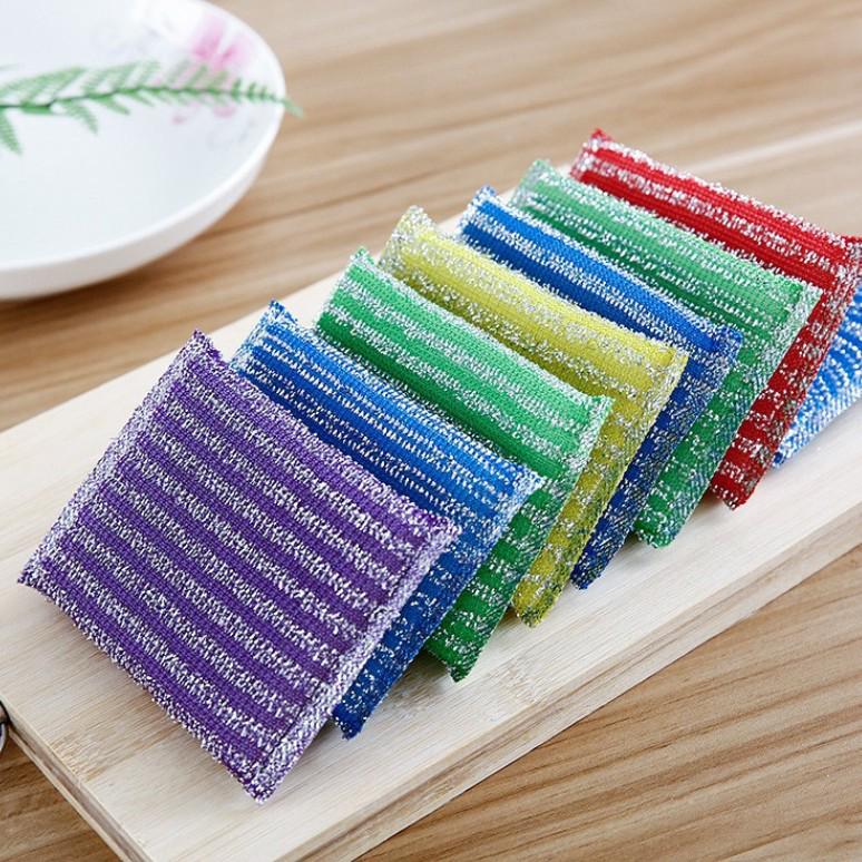 

Утолщенная двухсторонняя салфетка для мытья посуды и губка для удаления пятен и жира