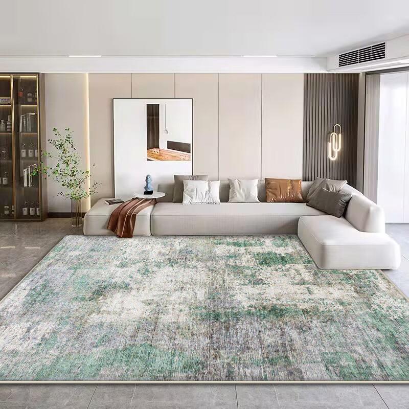 Modern Simple Rugs for Bedroom Large Area Living Room Decoration Soft Carpet Washable Lounge Floor Mat Anti-slip Cloakroom Rug