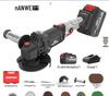 Nanwei 20V Cordless Angle Grinder & Polisher Kit with 6.0Ah Battery CN Plug (adapter Included)