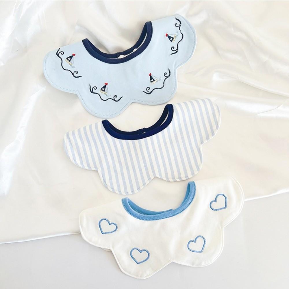 3pcs Set Breathable Drool Bibs Absorbent Bibs for Baby Girl Boy Baby Bib  Infant Daily Wear