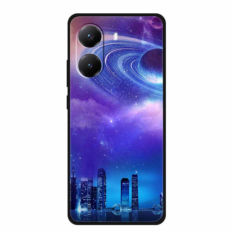 For Poco X7 Pro 5G TPU Silicone Cover Bumper For Xiaomi Poco X7 Pro 2412DPC0AG Shield Funda Moon Space Phone Back Case Coque