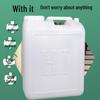 ZISIZ Food Grade Thick Plastic Bucket