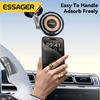 Essager Magnetic Wireless Charger Car Phone Holder 15W Fast Charging Easy Paste Mount Stand For Magsafe 15 14 13 Pro Max