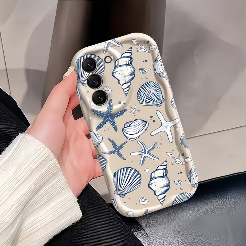 Case for Samsung Galaxy S26 S24 S25 Ultra S23 S22 Plus FE A57 A37 A17 A56 A36 A16 A06 A15 A35 A55 Colorful Marine Organism Cover