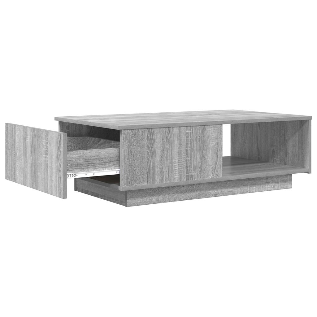 Coffee Table Grey Sonoma 95 x 55 x 31 cm Particleboard