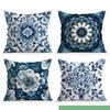 Bohemian Retro Design Pillowcase Printed Polyester 40/45/50Cm Throw Pillowcover Decorative Sofa Cushion Pillowslip Home Decor