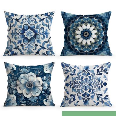 Bohemian Retro Design Pillowcase Printed Polyester 40/45/50Cm Throw Pillowcover Decorative Sofa Cushion Pillowslip Home Decor