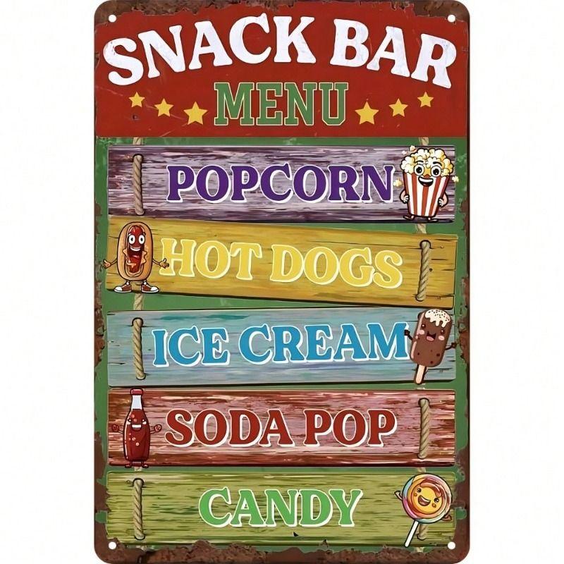 Wall Hanging Metal Sign Decorative Art 20x30cm