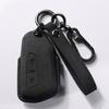 Leather Car Key Case Cover For Vw Volkswagen Golf 8 Mk8 Id.3 Id.4 Cupra Skoda Octavia A8 Seat Leon  Formentor Tarraco