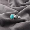 Magnasite Turquoise Gemstone Jewelry, 925 Solid Sterling Silver Ring, Handmade Silver Ring For Wedding Gift
