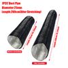 25mm 42mm 60mm 75mm 90mm Diameter Air Diesel Parking Heater Duct Pipe Tube Hose For Webasto Car Camper Caravan High Temp