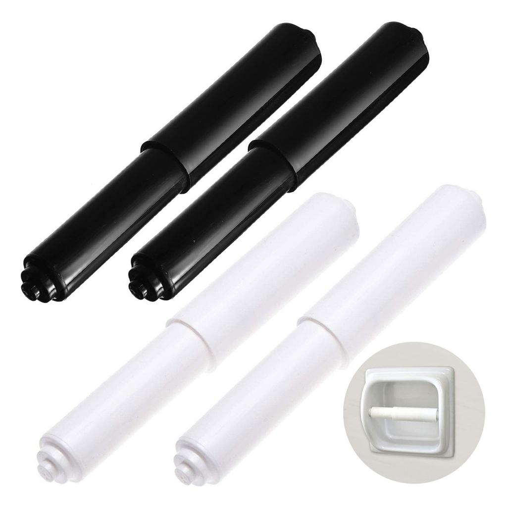(Pack of 3) Toilet Paper Holder Roller Telescopic Roller Bathroom Tissue Holder Durable &Convenient Bathroom Accessories