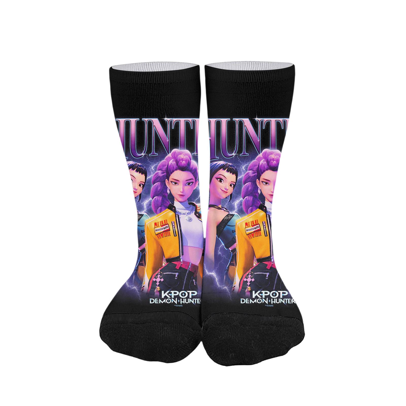 

Модные детские носки с необычным дизайном - Длина до середины икры One Size винный