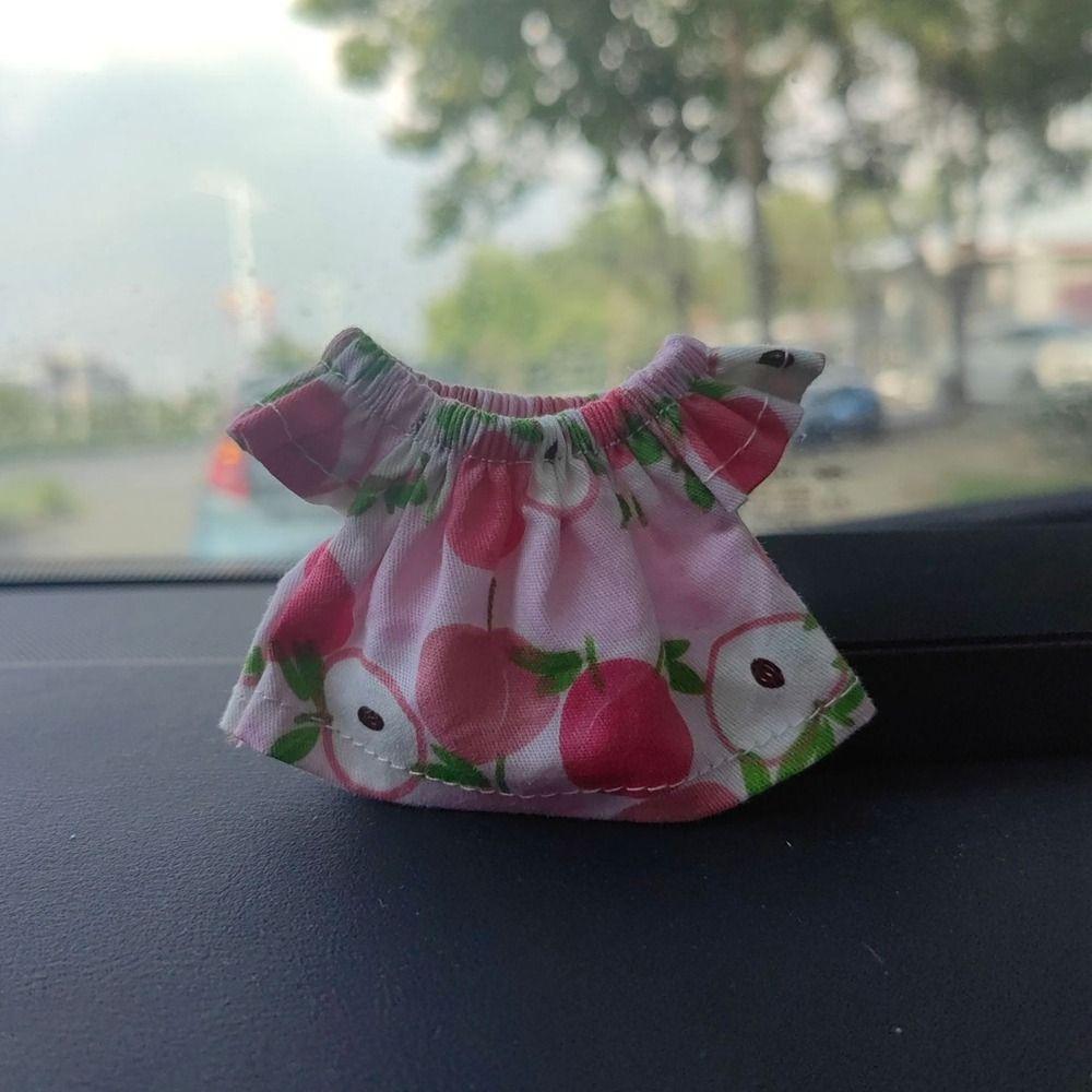 

Multistyles Cotton Doll Tops Casual Wears Dot Printed Dresses New Kids Toys for 10cm Cotton Dolls 10