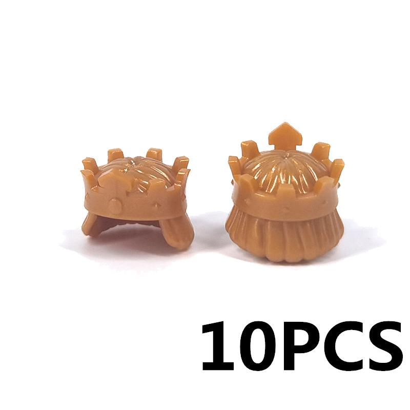 Medieval Military MOC Castle Knight Building Blocks Figures Accessories King Helmet Shield Flags Shoulders Armor Toy Gift N031