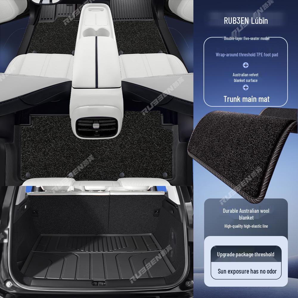 Lubin Provides Comprehensive Interior Modification Accessories for the Geely T1/Alfa T5, Such As Door Sills and TPE Floor Mats.
