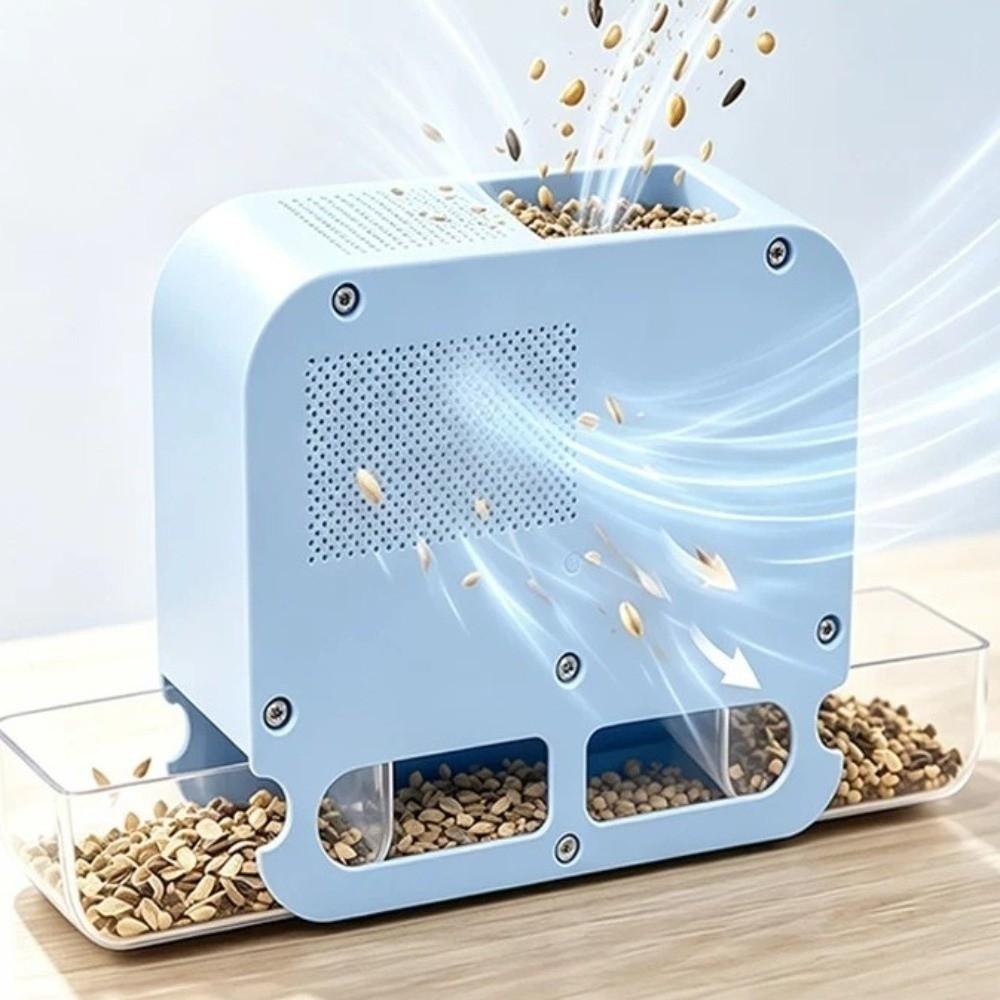 Electric Bird Food Shell Blowing Machine Efficient Parrot Feed Shell Blowing Machine Bird Breeder
