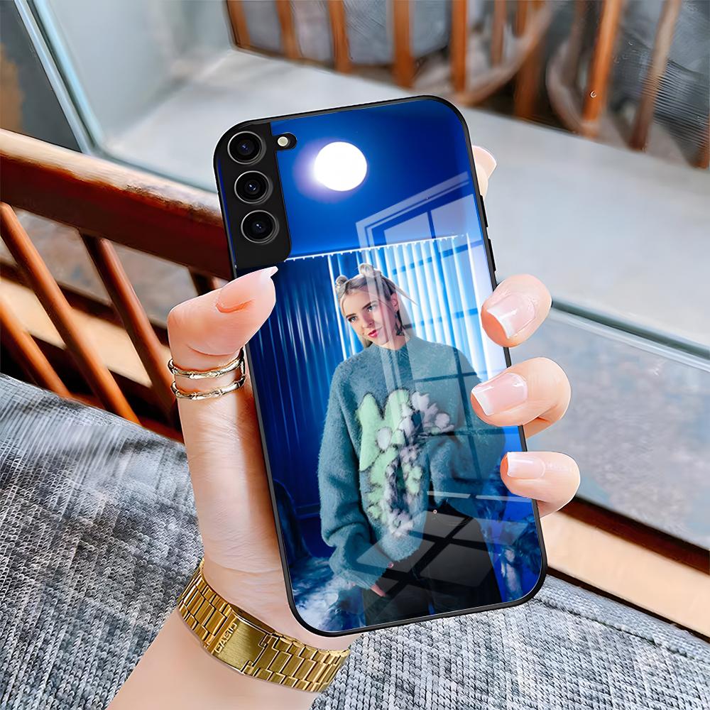 Singer Y-Young Miko Phone Case For Samsung A25 A13 A33 5G A54 A36 A35 A56 A52 A14 Shockproof Glass Cover