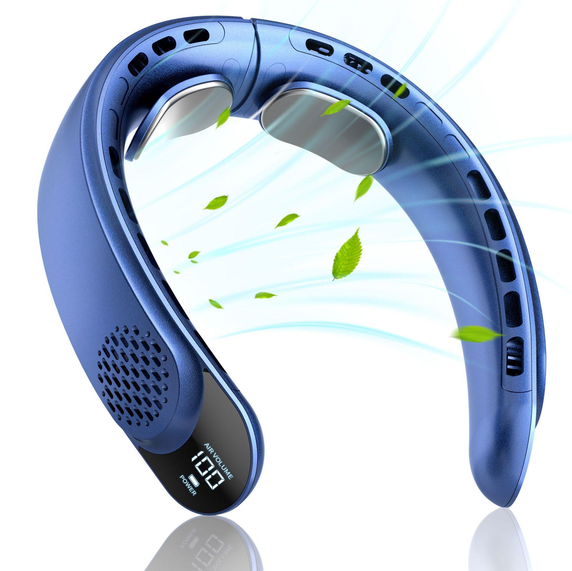 2026 new neck fan small portable fan usb small fan silent long battery life mini 4000mah six countries manual